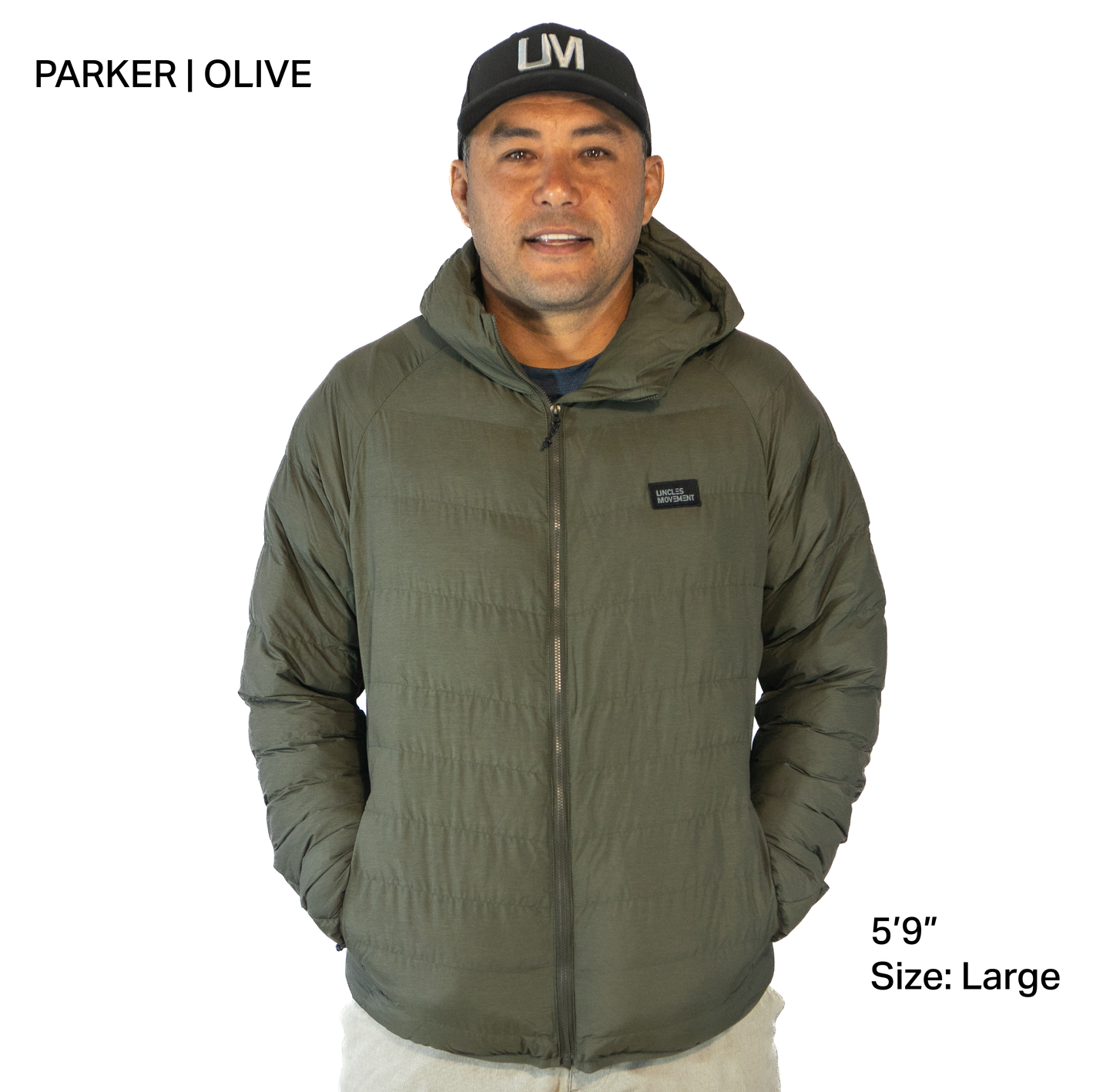 PARKER PUFFER JACKET OLIVE