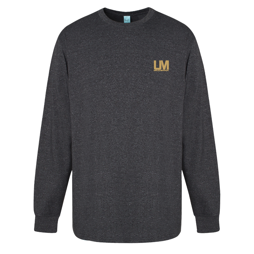 ALWAYS ALOHA TRI BLEND L/S METEORITE BLACK