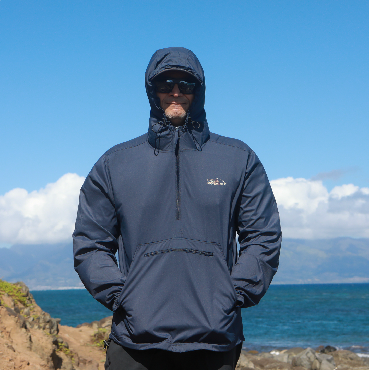 LEGACY HALF ZIP WINDBREAKER ACTIVE WEAR