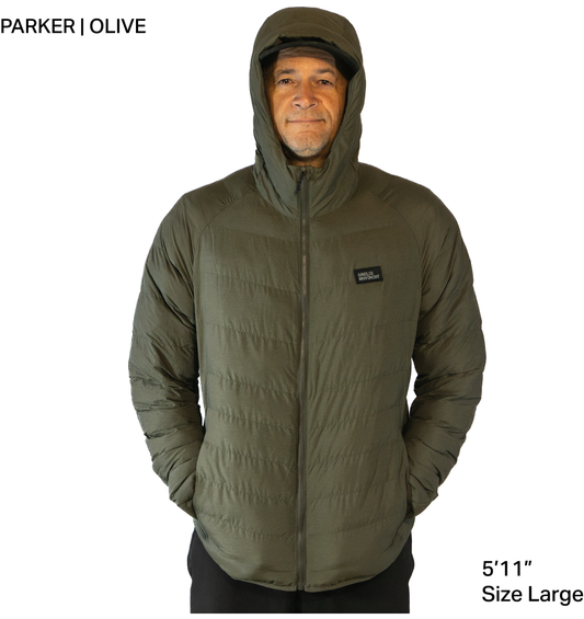 PARKER PUFFER JACKET OLIVE
