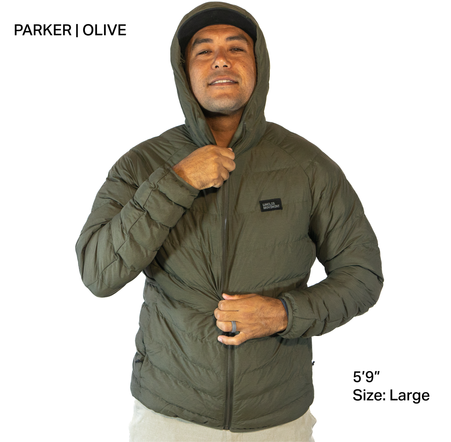 PARKER PUFFER JACKET OLIVE