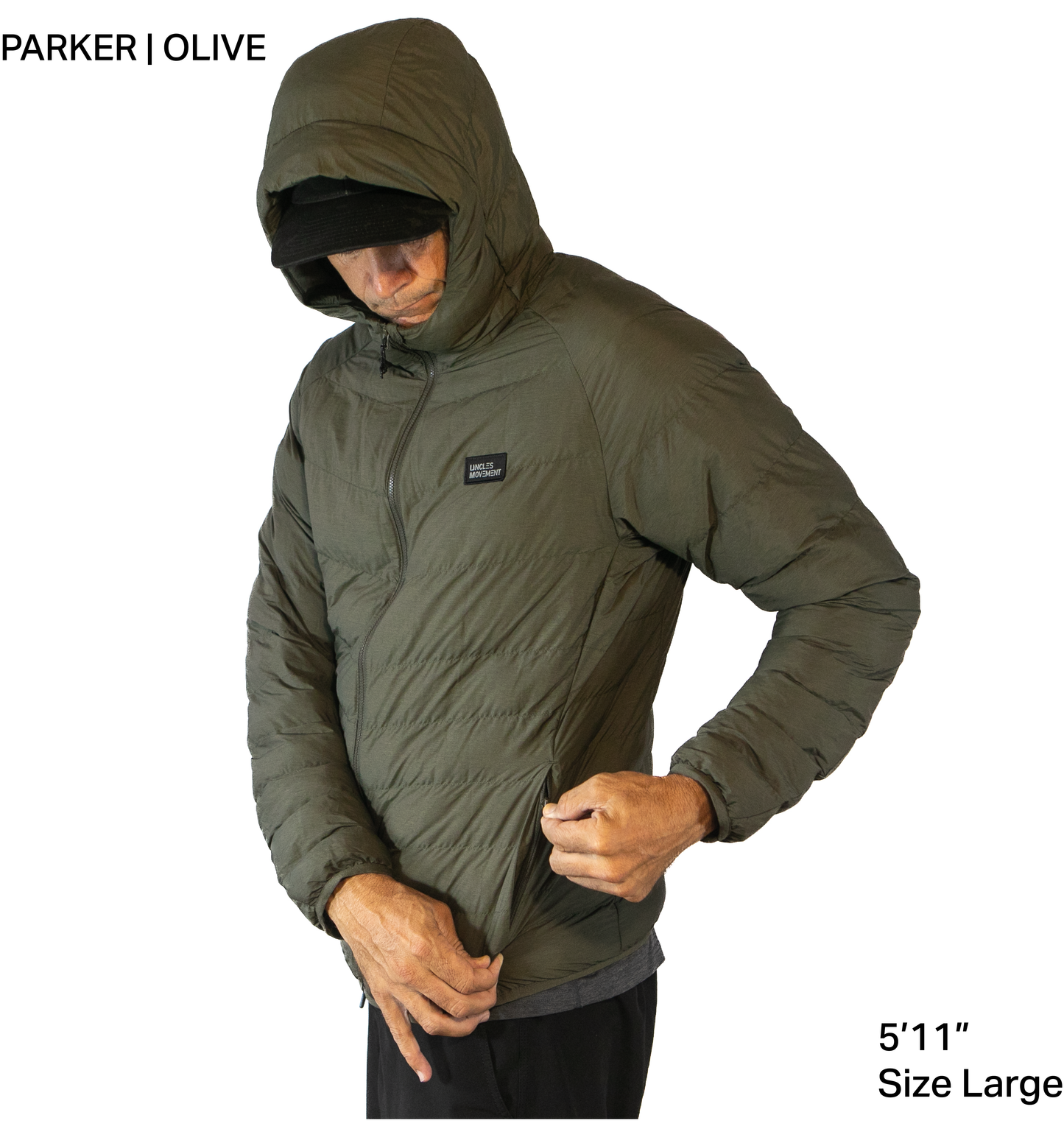 PARKER PUFFER JACKET OLIVE