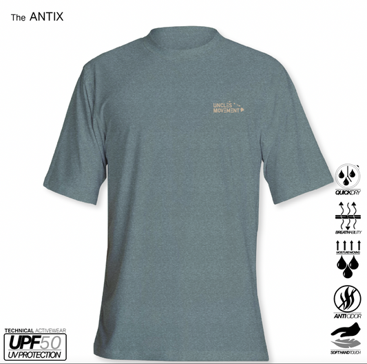 ANTIX Dri-Wik™ POLY SPANDEX  S/S