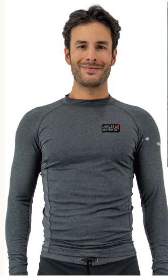 RISEN SNUG FIT L/S WITH 6OZ HEATHER JERSEY